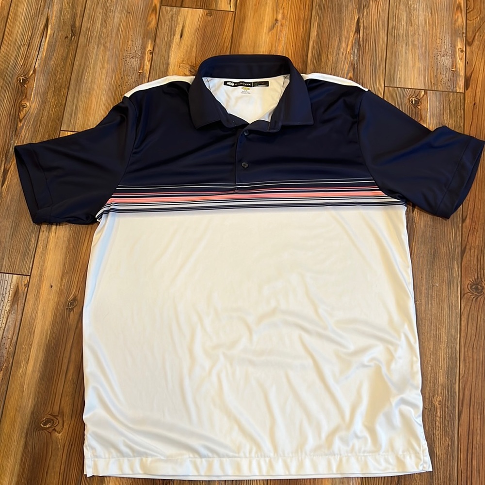 Greg Norman “Microlix”- ML75 golf shirt.